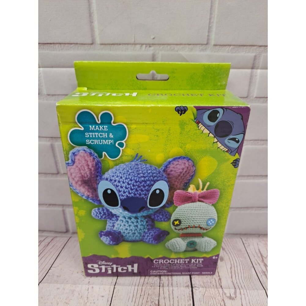 NEW Disney Stitch‎ & Scrump Crochet Kit Crafts